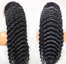 Load image into Gallery viewer, FRONTAL LACE WIG 180 DENSITY DEEP WAVE
